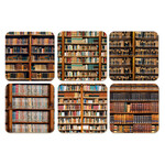 Onderzetters: Boeken, Die Klosterbibliothek, Maria Laach