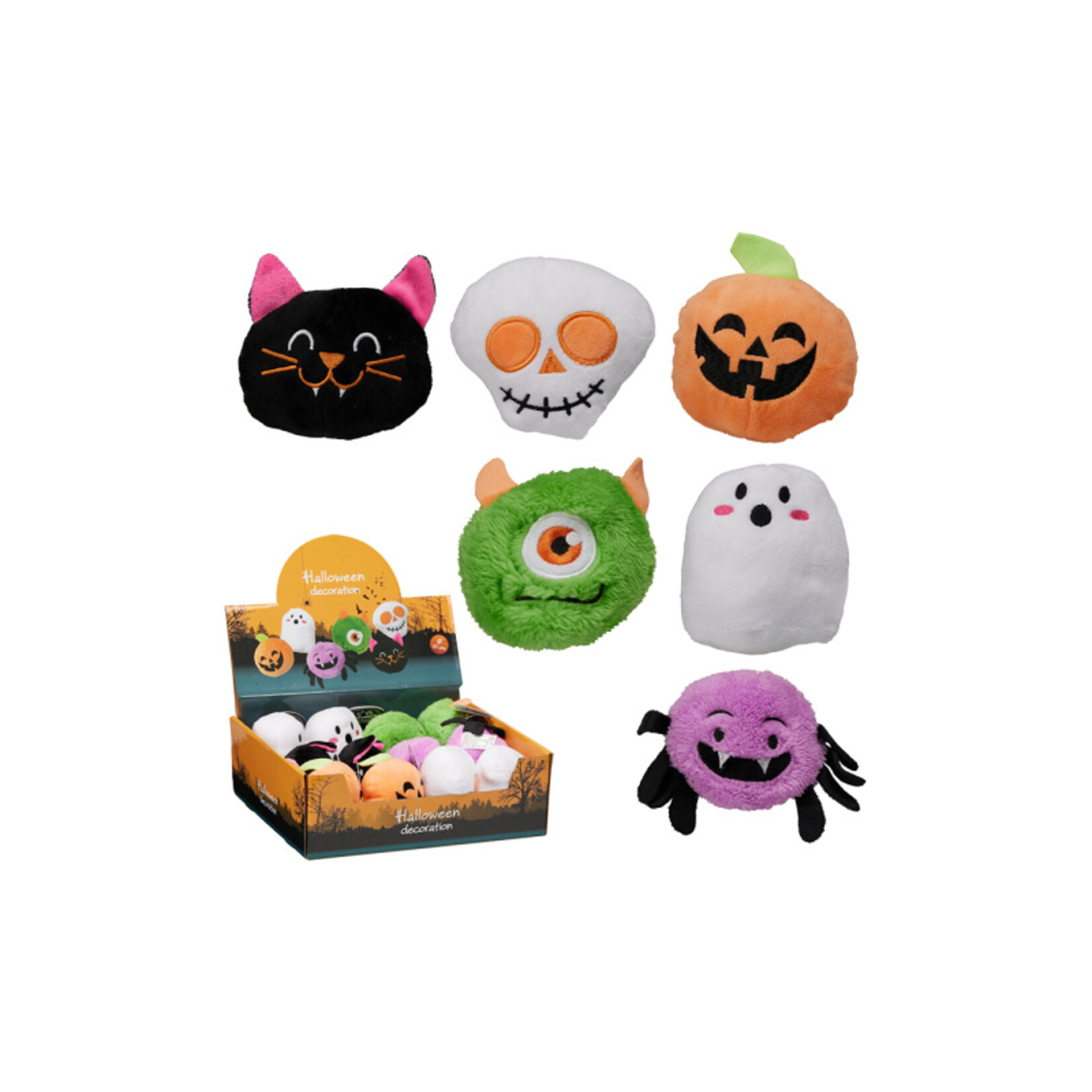 Halloween Pluche 10x8cm
