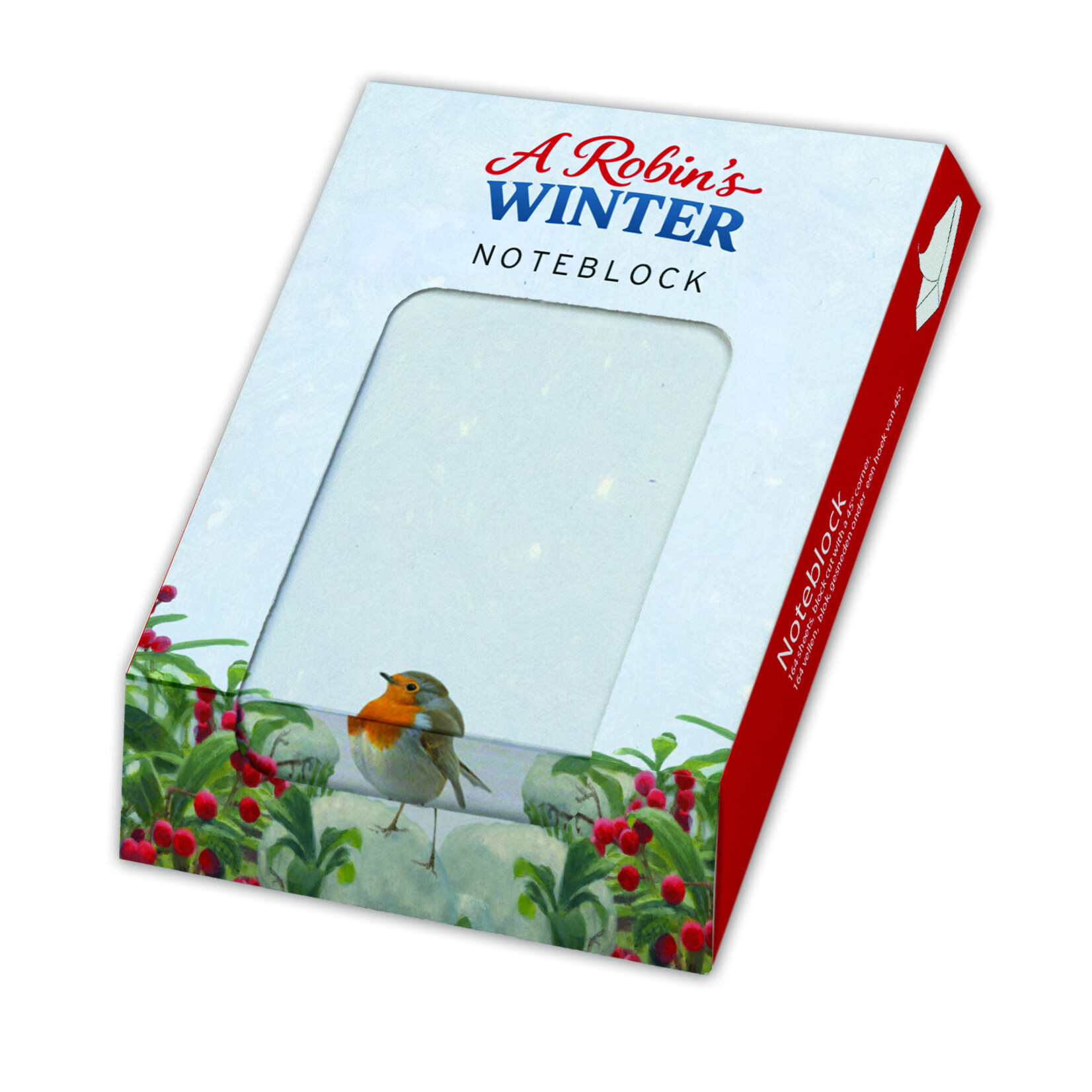 Memo blocnote: A Robin’s Winter, Elwin van der Kolk, Vogelbescherming Nederland