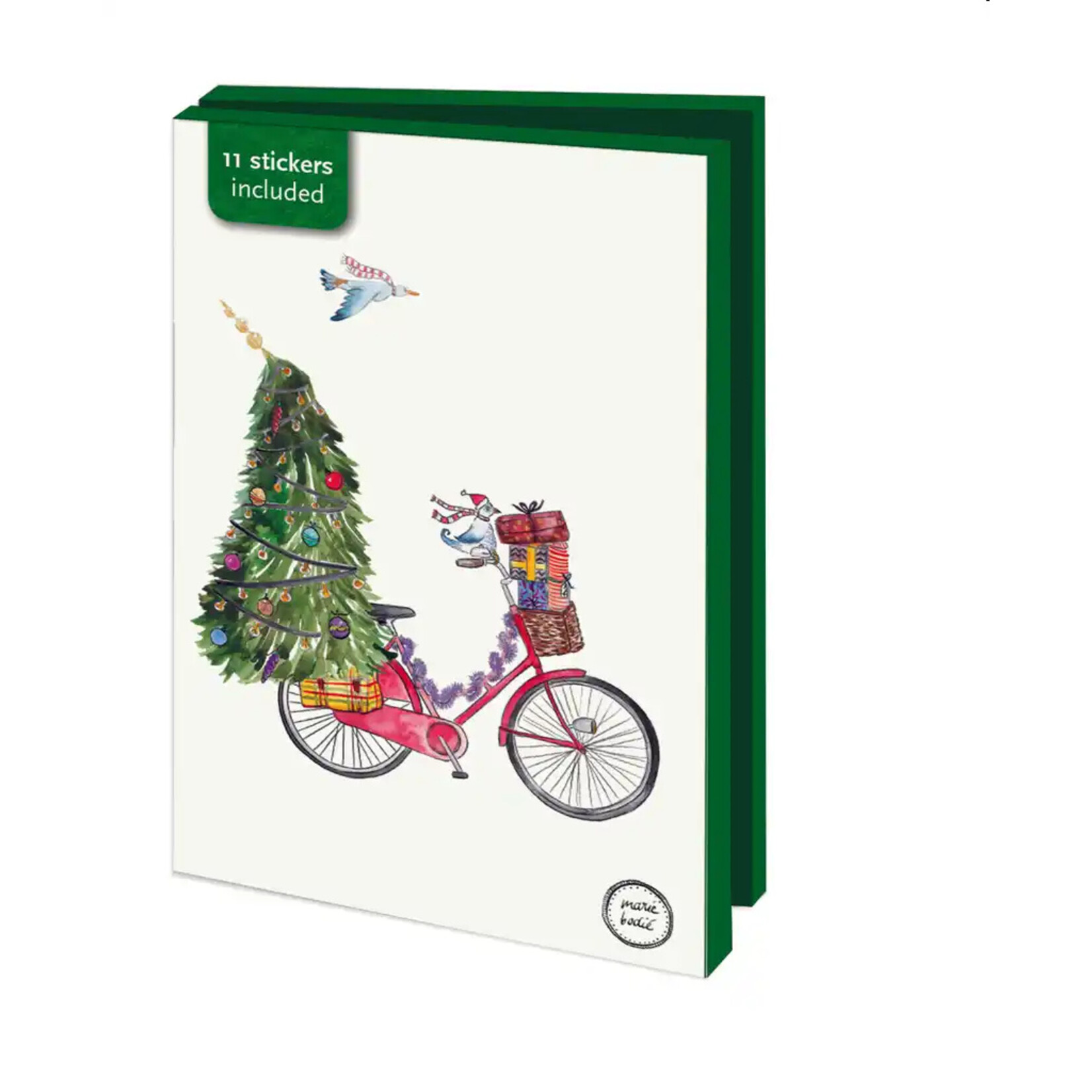 Kaartenmapje met env, klein: Kerst, Maartje Bodt
