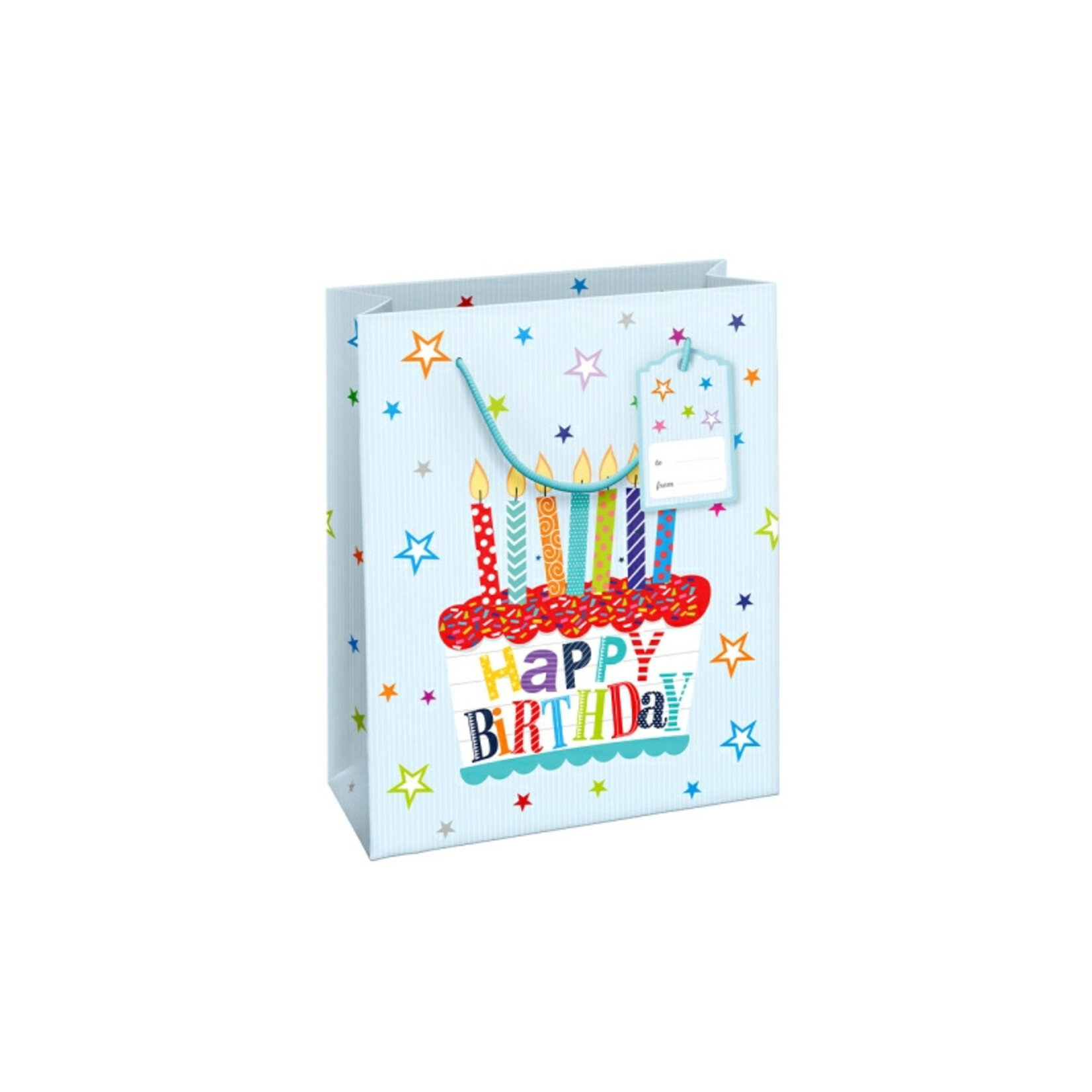 Geschenktas Happy Birthday L