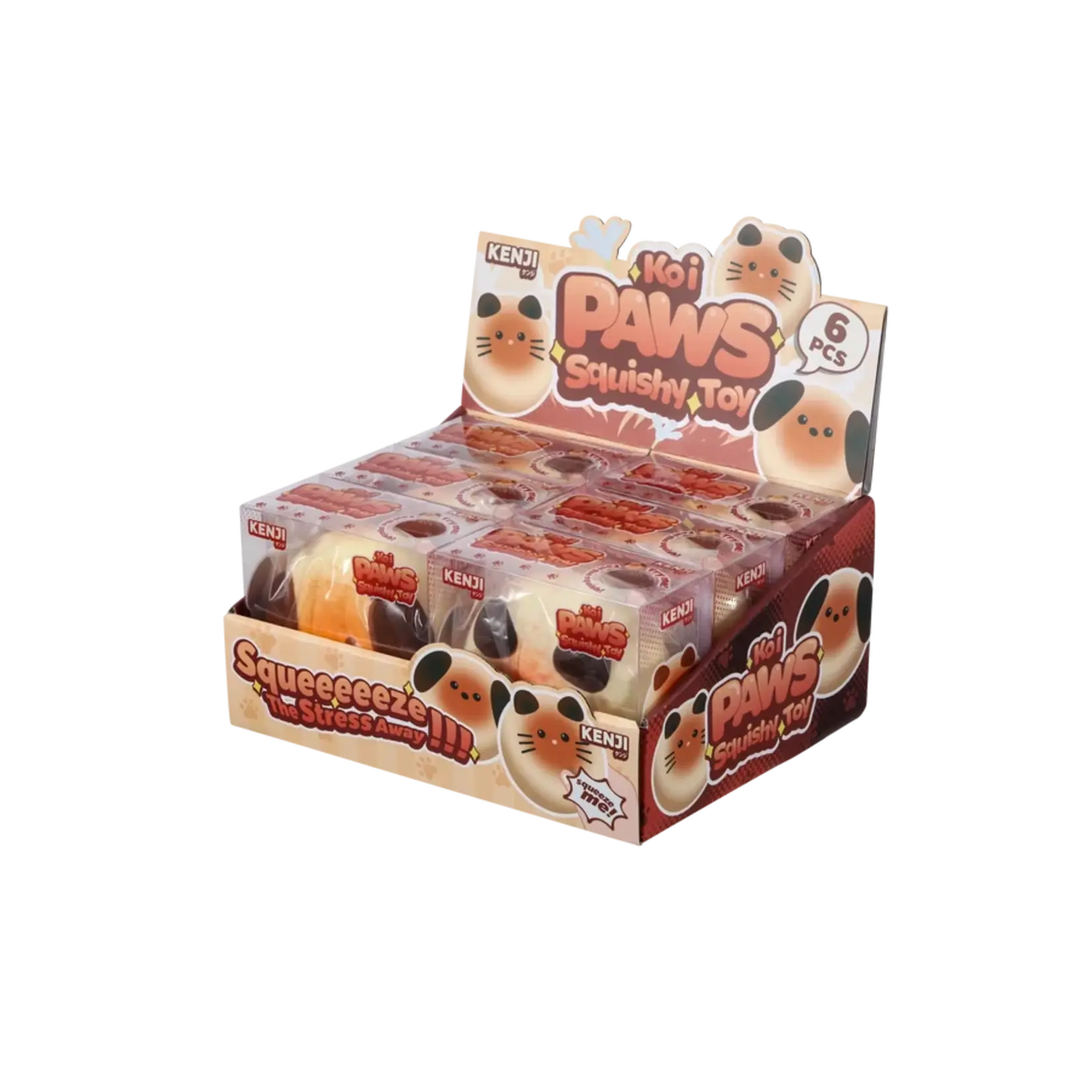 KENJI KOI SQUISHY TOY SLOW RELEASE - PAWS
