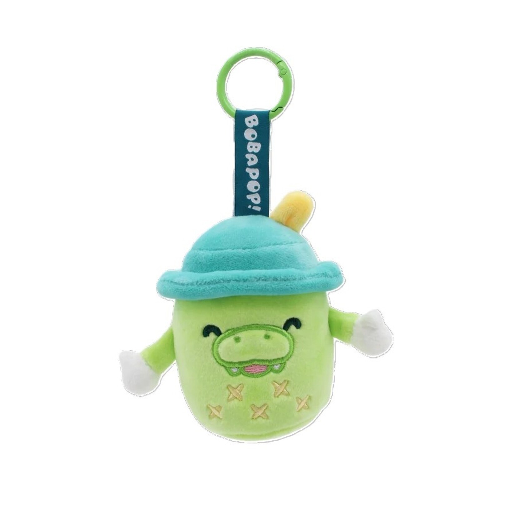 KENJI KEYRING FLUFFY BOBA POP MOCHIPOP