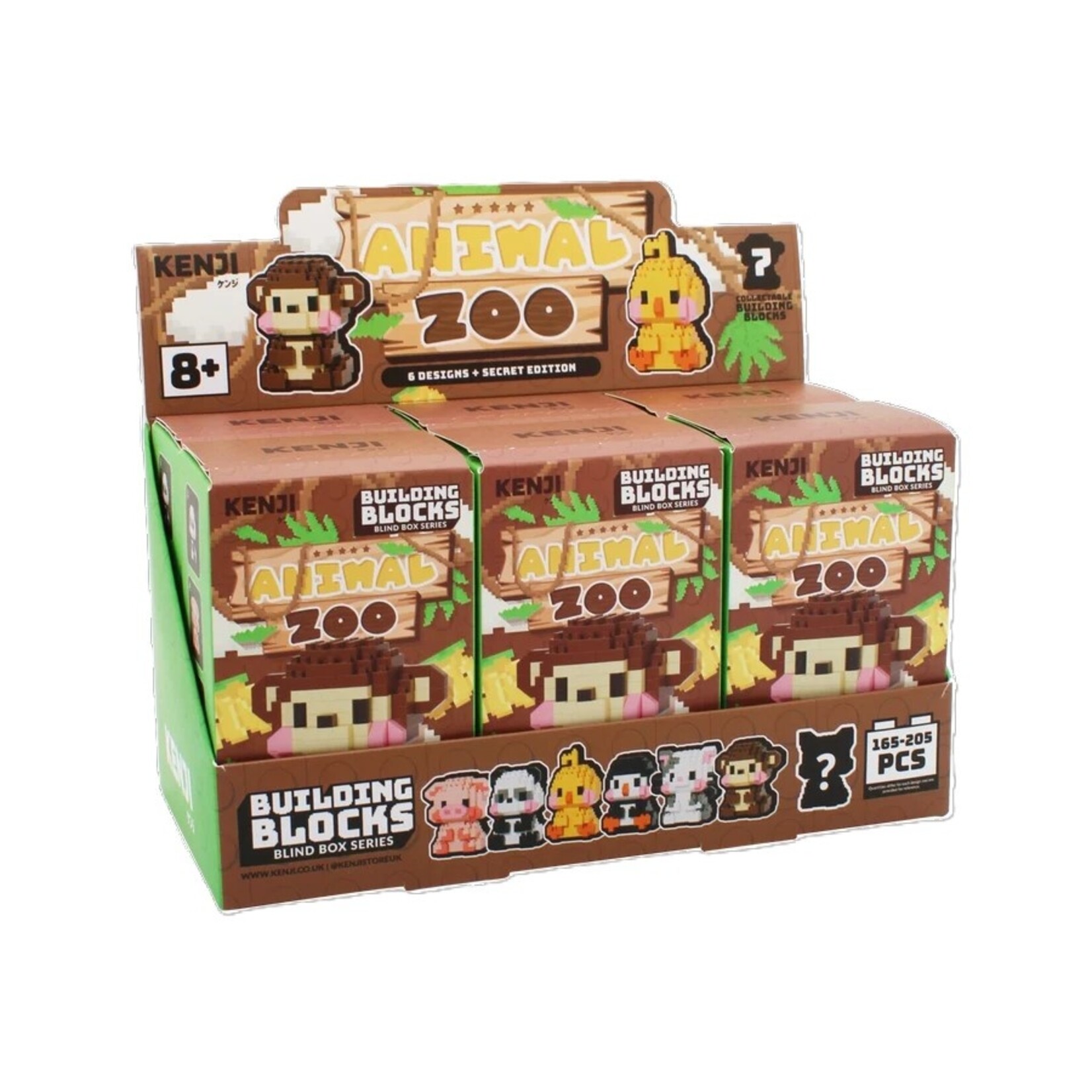 KENJI BUILDING BLOCKS ANIMAL ZOO