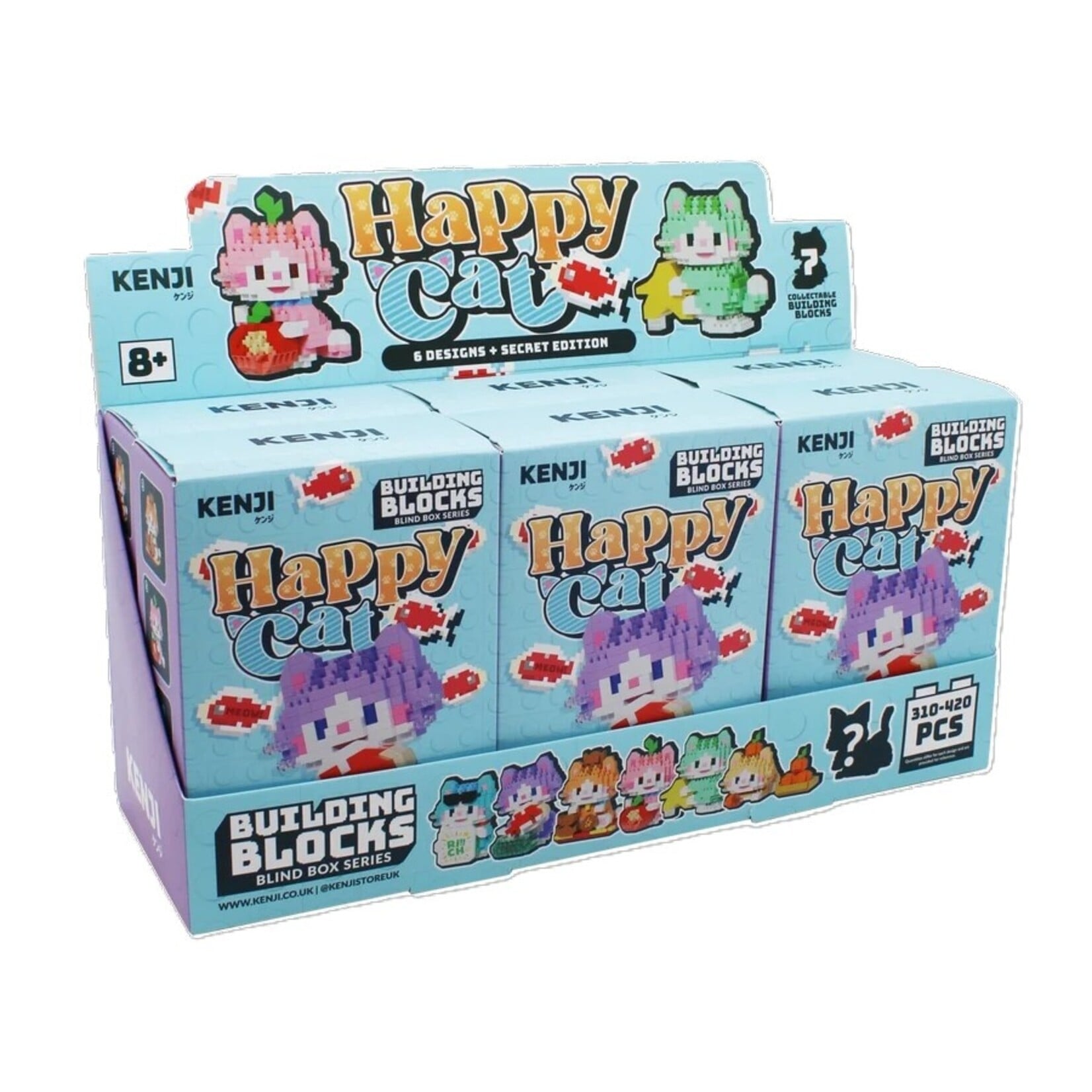 KENJI BUILDING BLOCKS LG HAPPY CAT