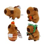 KENJI KEYRING FLUFFY CAPYBARA ORANGE