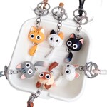 KENJI KEYRING HARD CAT WITH TAIL KEYRING