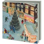 Kaartenmapje met env, vierkant: Kerstboom, Charlotte Dematons
