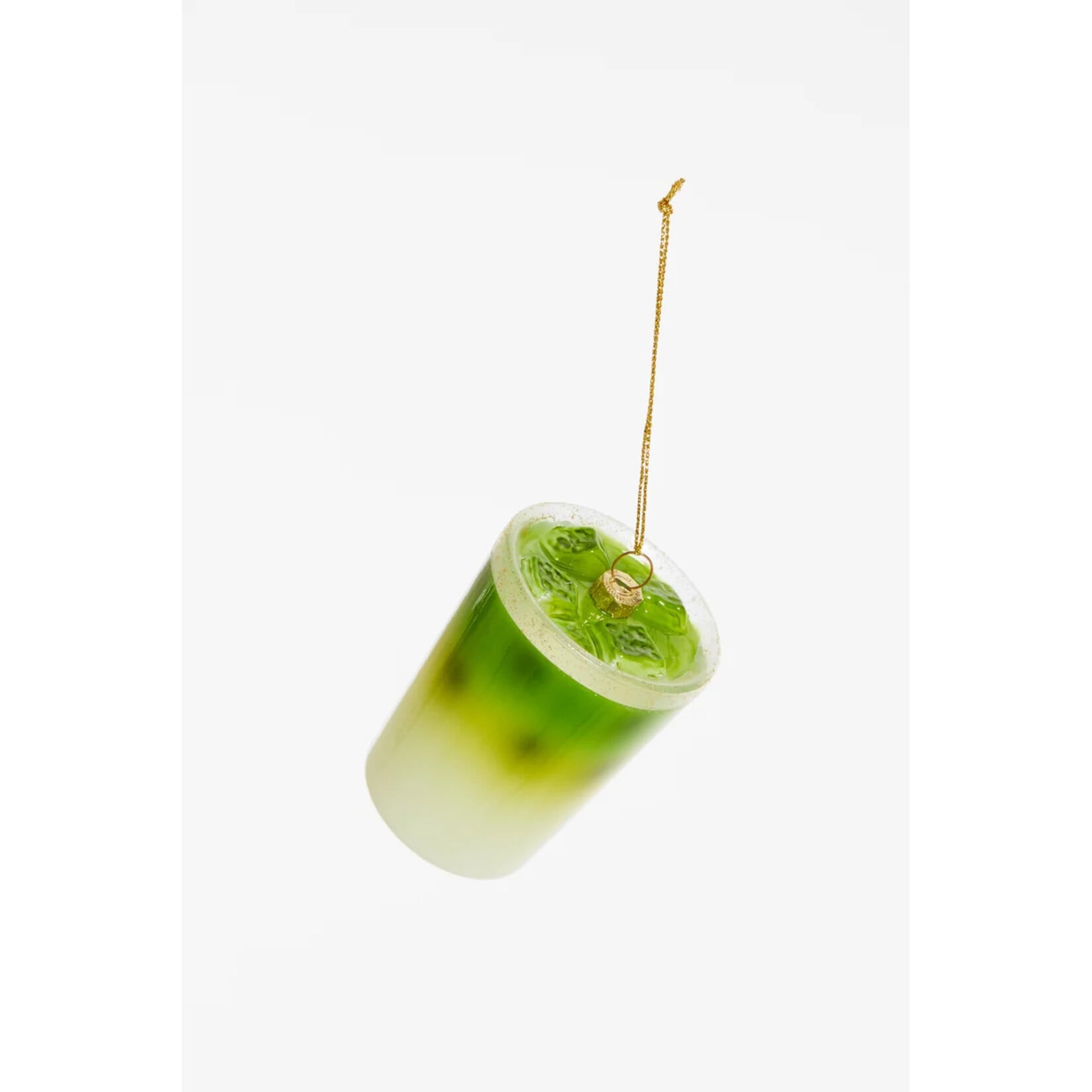 Yup in de boom Matcha Latte Kerstornament