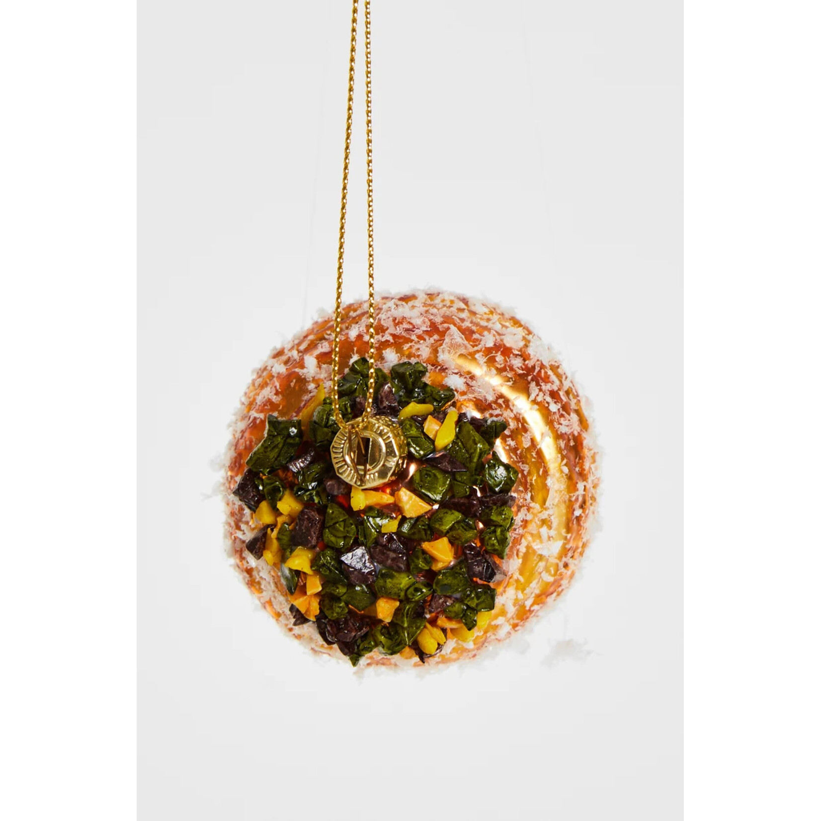 Yup in de boom Pistache Cruffin Kerstornament