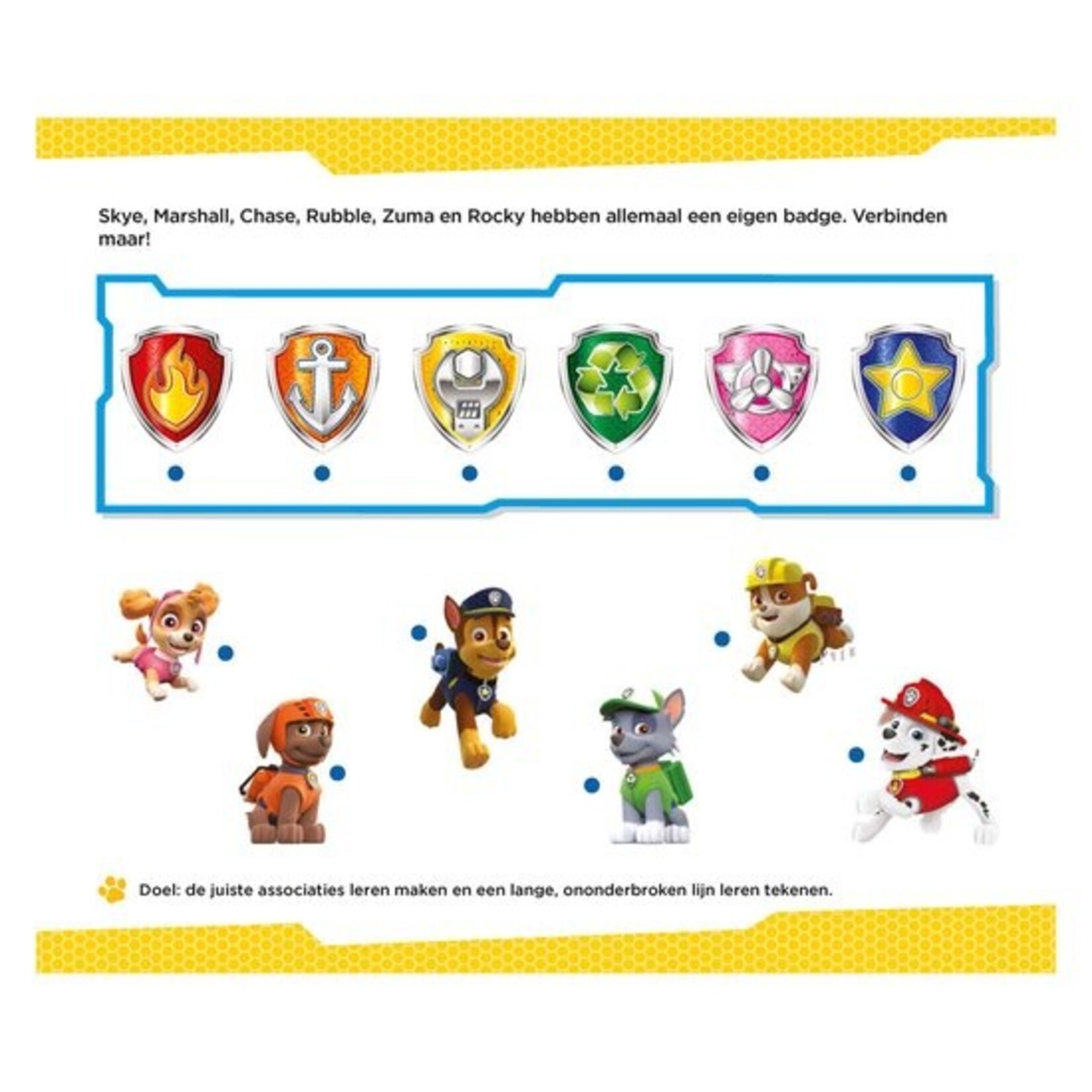 Paw Patrol leuke schrijfspelletjes (4-5 j.)
