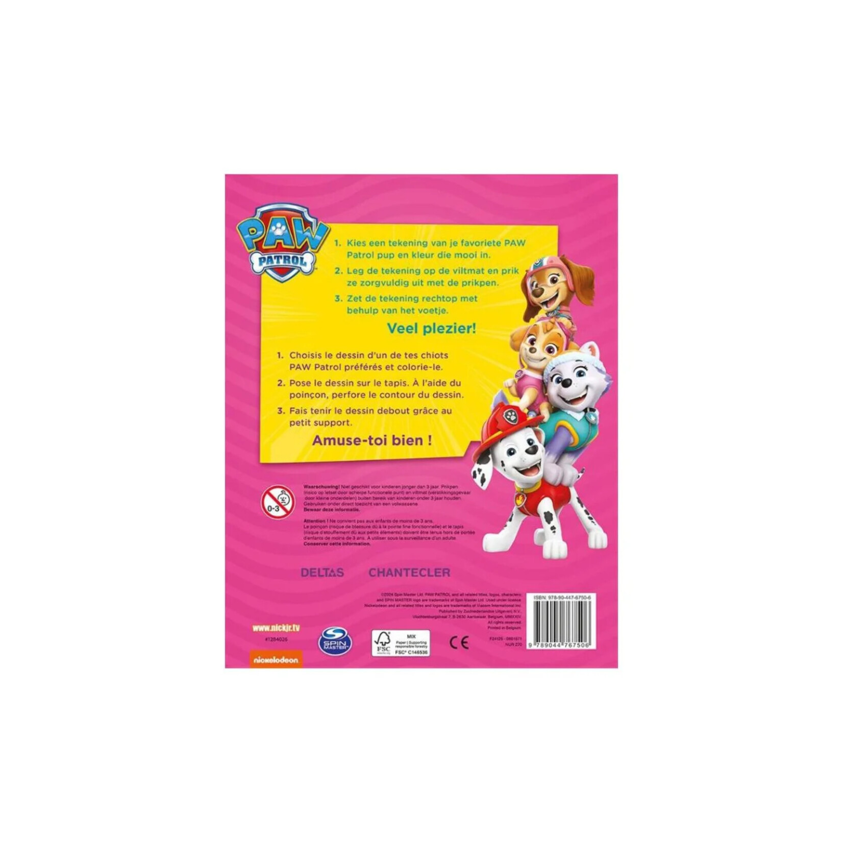 Paw Patrol vriendenboek (roze)