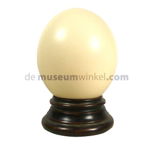 Ostrich egg with standard