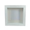 Exclusive white wooden frame 16 x 16 cm