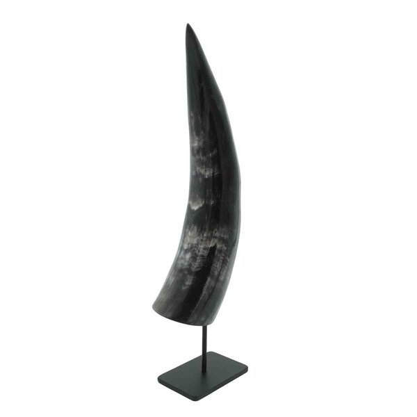De museumwinkel.com Polished cow horn on pedestal