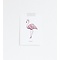Postkarte - Flamingo