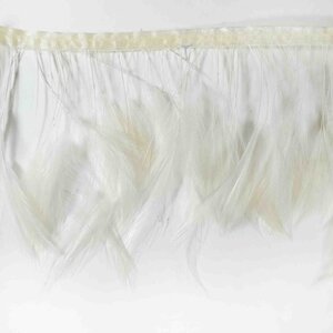 Feather garland Rooster - creme