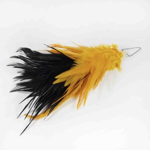 Plume Rooster - ocher/black small