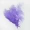 Ostrich feather light purple 60 cm