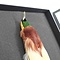 Stuffed bird-of-paradise in displaybox (A)