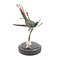 Mounted antique hummingbird (B)