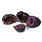 Geode purple with golden tint (half)