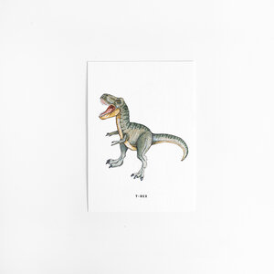 Postkarte - T.rex