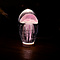 Glass jellyfish pink