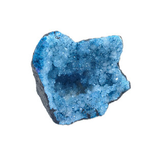 Geode blau (Hälfte)