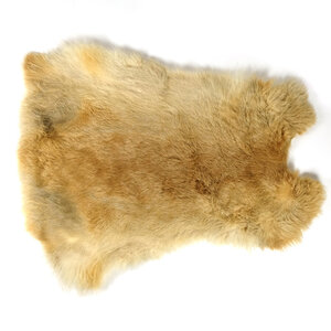 Rabbit fur - light brown