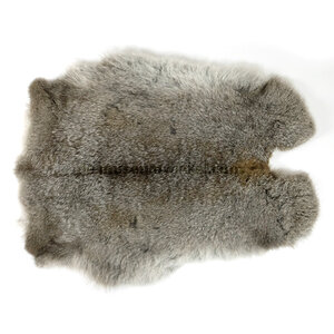 Rabbit fur - light gray