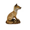 Mounted young fox (sitting)