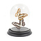 Glass dome with mounted butterflies - Victorina stelenes (2)