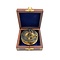 Compass in wooden box