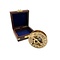 Compass in wooden box