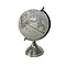 Decoratieve Wereldbol Zilver
