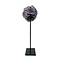 Amethyst sphere on pedestal