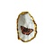 Hand-decorated golden oyster various prints
