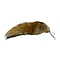 Staart vos met sleutelhanger (wildkleur)