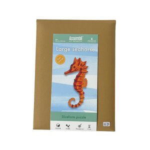 DIY kit - Zeepaardje Oranje