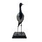 Mounted demoiselle crane