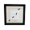 Camponotus gigas trail in black frame 25x25cm