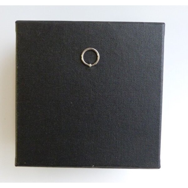 Insektendose schwarz 10 x 10 x 5.50 cm