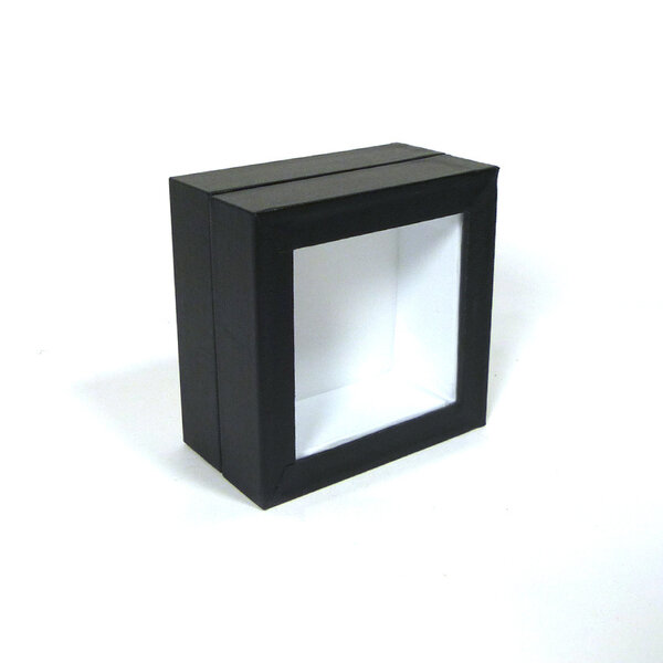 Insectendoos zwart 10x10 cm