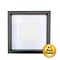Exclusive black frame 16 x 16 cm