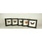 Exclusive black frame 16 x 16 cm
