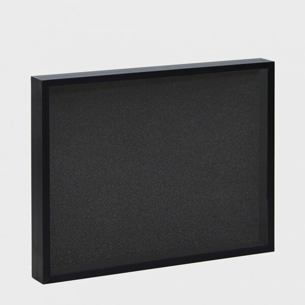 Insectendoos zwart - zwarte achtergrond 40 cm x 50 cm