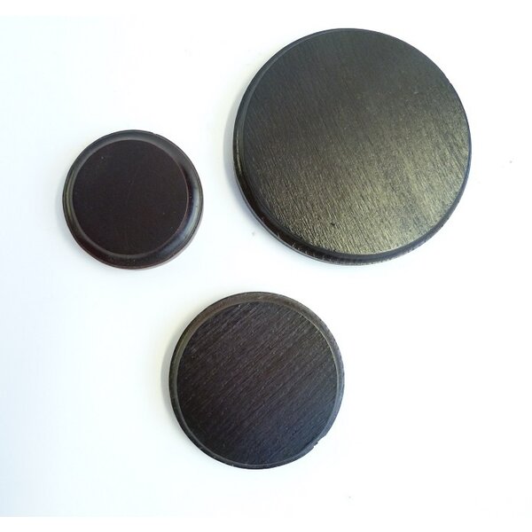 Round wooden base 10 cm