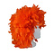 Feather wig - orange