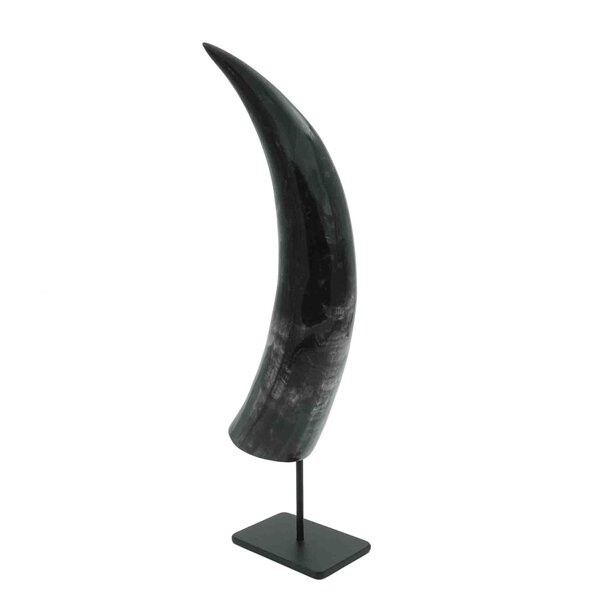 De museumwinkel.com Polished cow horn on pedestal